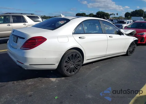2016 Mercedes-Benz S 550 from USA, damaged, VIN WDDUG8CB6GA212548